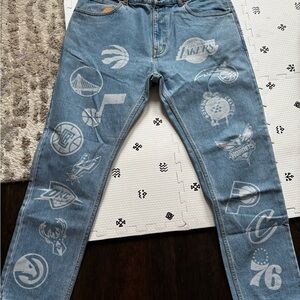 OVO x NBA men’s jeans size 36